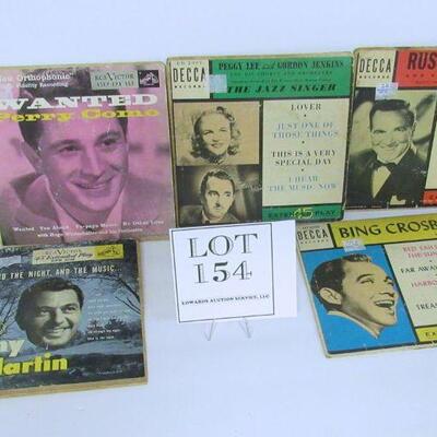 Vintage Records 45s With Multiple Songs 