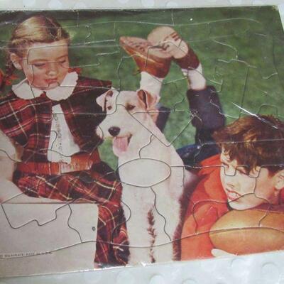 3 Vintage Child's Puzzles