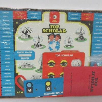 1957 Top Scholar Cadaco-Ellis in Box