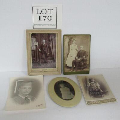 Lot of Antique Piotos, 2 Framed