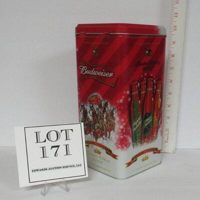 Nice Tall Budweiser Tin