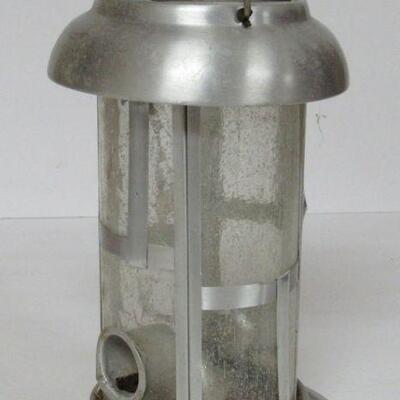 Bird Feeder One Pane Has a Crack