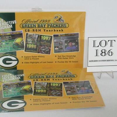 2 GB Packers CD Rom Yearbooks