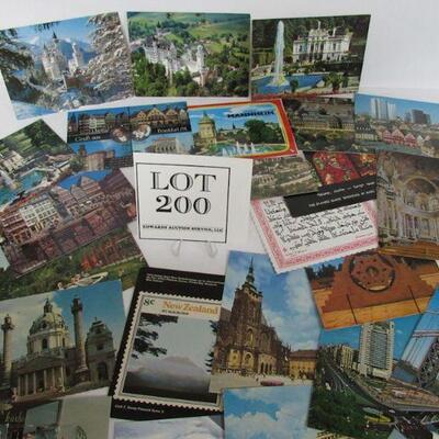 34 Foreign and Domestic Post Cards