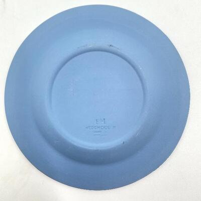 WEDGWOOD PALE BLUE JASPERWARE SMALL ROUND TRAY/DISH
