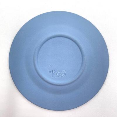 WEDGWOOD PALE BLUE JASPERWARE â€œCUPIDâ€ MINI PLATE