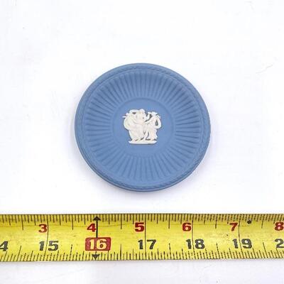 WEDGWOOD PALE BLUE JASPERWARE MINI PLATE