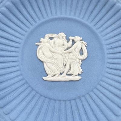 WEDGWOOD PALE BLUE JASPERWARE MINI PLATE