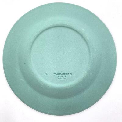 WEDGWOOD TEAL/DARK GREEN JASPERWARE SMALL TRAY/DISH