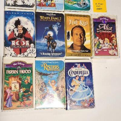 10 Disney VHS movies (Opened)-Item #341