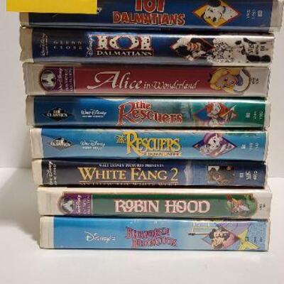 10 Disney VHS movies (Opened)-Item #341