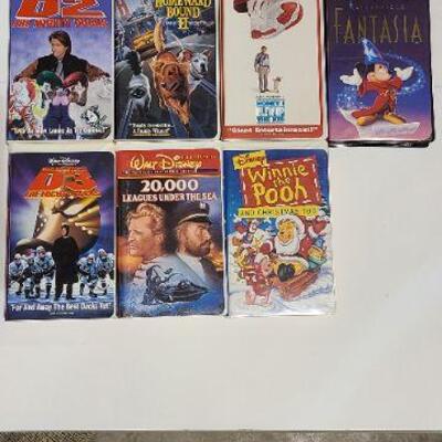 10 Disney VHS movies (Opened)-Item #343