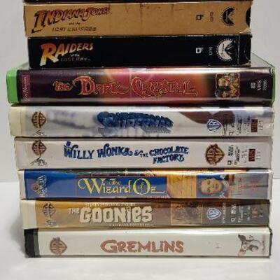 10 Assorted VHS movies (Opened)-Item #351