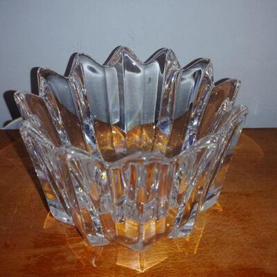 Orrefors Crystal bowl  -signed