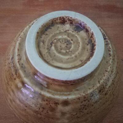 Hand Made Brown Glaze Bowl 