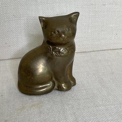 Collection of 4 Brass Animal Figurines