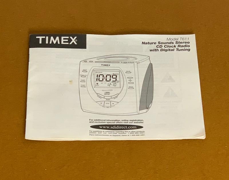 Timex CD Clock Radio