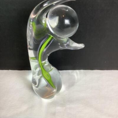 N - 221 BALANCE Hand Blown Glass Figure by Schmidt Rhea Studio 