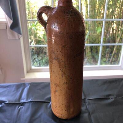 Rare 1800s Rhein Preussen German Stoneware Jug Bottle