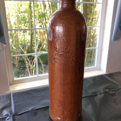 Antique 1800s Taunus Brunnen By Appointment J Friedrich Grosskarben Frankfurt German Mineral Water Jug