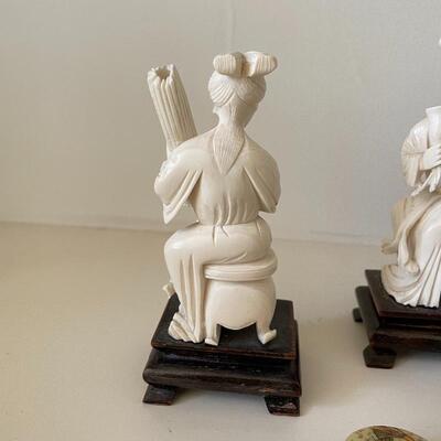 Lot 108 - Ivory Colored Asian Art