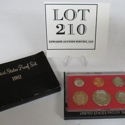 US Mint 1982 Proof Set