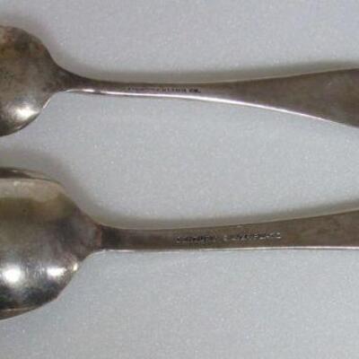 Colombian Exposition Columbus Demi Spoon, Chicago World's Fair Century of Progress Spoon with Black Partirdge