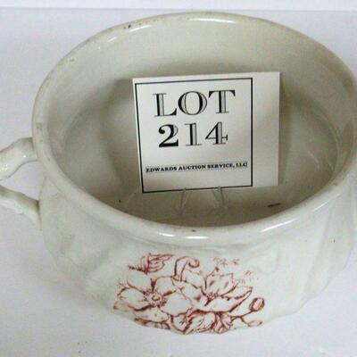 Antique Chamber Pot Builtmore