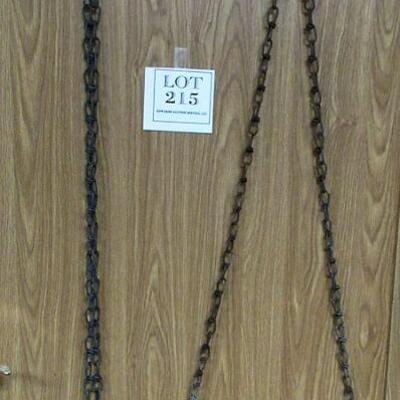 Vintage Child's Metal Rings and Bar for Swing Set With Chains