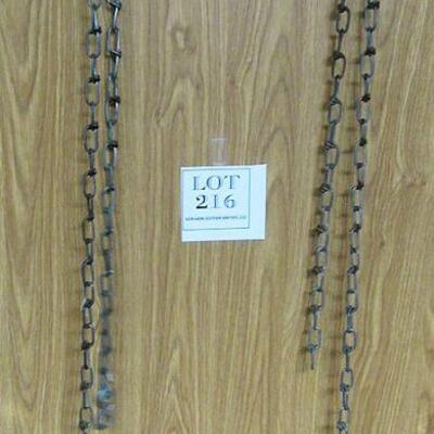 Vintage Child's Plank Swing On Chains for Swing Set Kiddie Gym