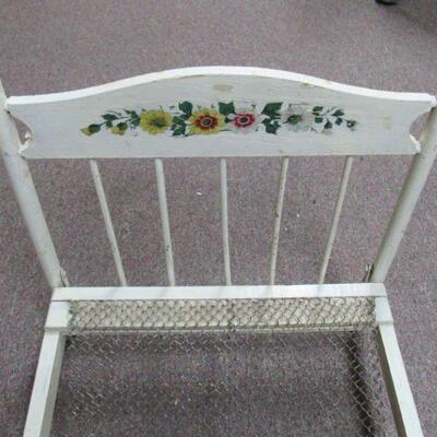 Antique Doll Bed With Antique Springs 