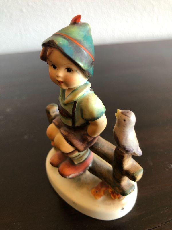 Boy on Fence Hummel Figurine on sale