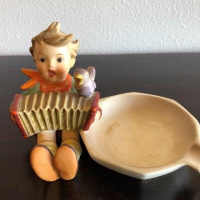 Antique Hummel Goebel Let's Sing Ashtray 114 