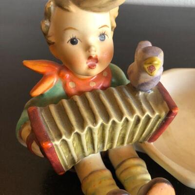 Antique Hummel Goebel Let's Sing Ashtray 114 