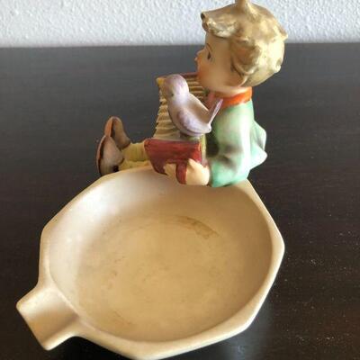 Antique Hummel Goebel Let's Sing Ashtray 114 