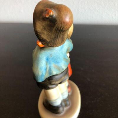 Antique Hummel Goebel 94 3/0 Surprise Girl and Boy with Baskey