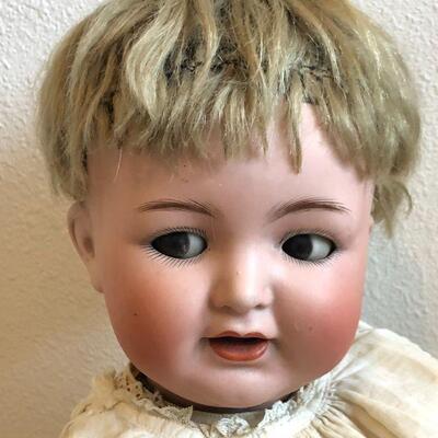 Rare Antique Simon & Halbig 126 Baby Doll in Original Clothing