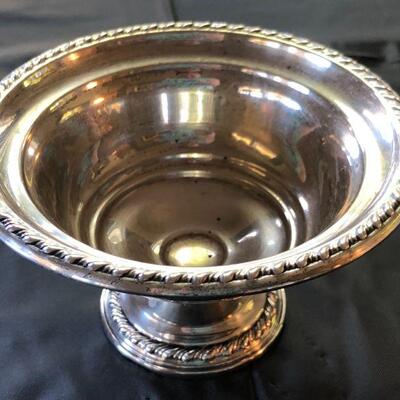 Antique Sterling Silver Candle Holders Napkin Rings and Webster Le Pierre Bowls