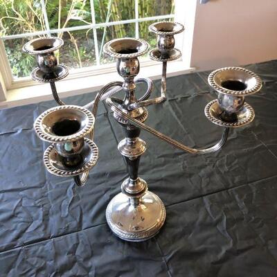 Gorgeous FB Rogers Silver Plate Candelabra