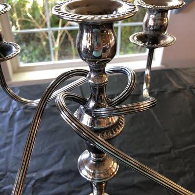 Gorgeous FB Rogers Silver Plate Candelabra