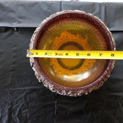 Dale Tiffany Antiques Roadshow Decorative Glass Bowl