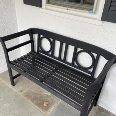 Black bench like new