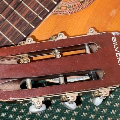 Lot 219  Vintage Acoustic Guitars Both AS IS 