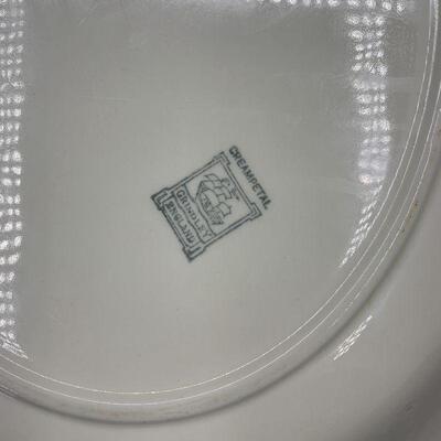 Vintage Grindley England Oval Porcelain Serving Plate