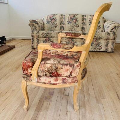 Vintage French Cane Chair