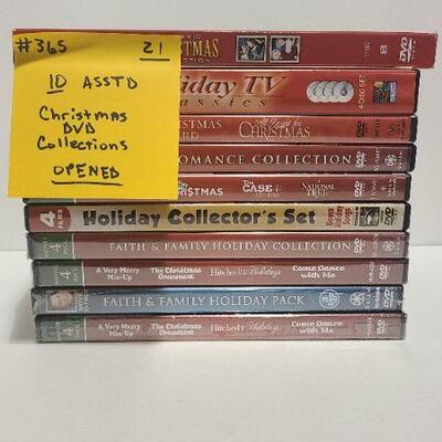 10 Assorted Christmas DVD Collections- Item #365