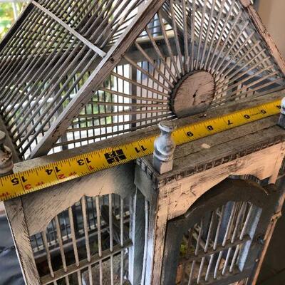 Reproduction Victorian Antique Look Birdcage Bird House