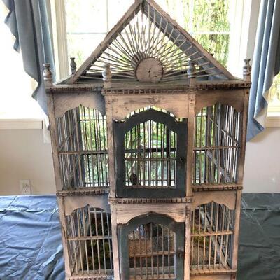 Reproduction Victorian Antique Look Birdcage Bird House