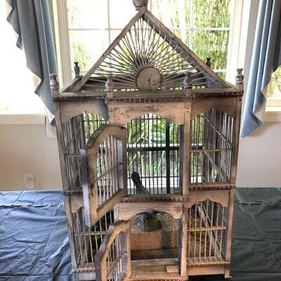 Reproduction Victorian Antique Look Birdcage Bird House