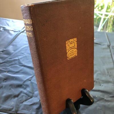Antique 1920s Rudyard Kipling Poems Book Hurst & Company New York The Companion Books